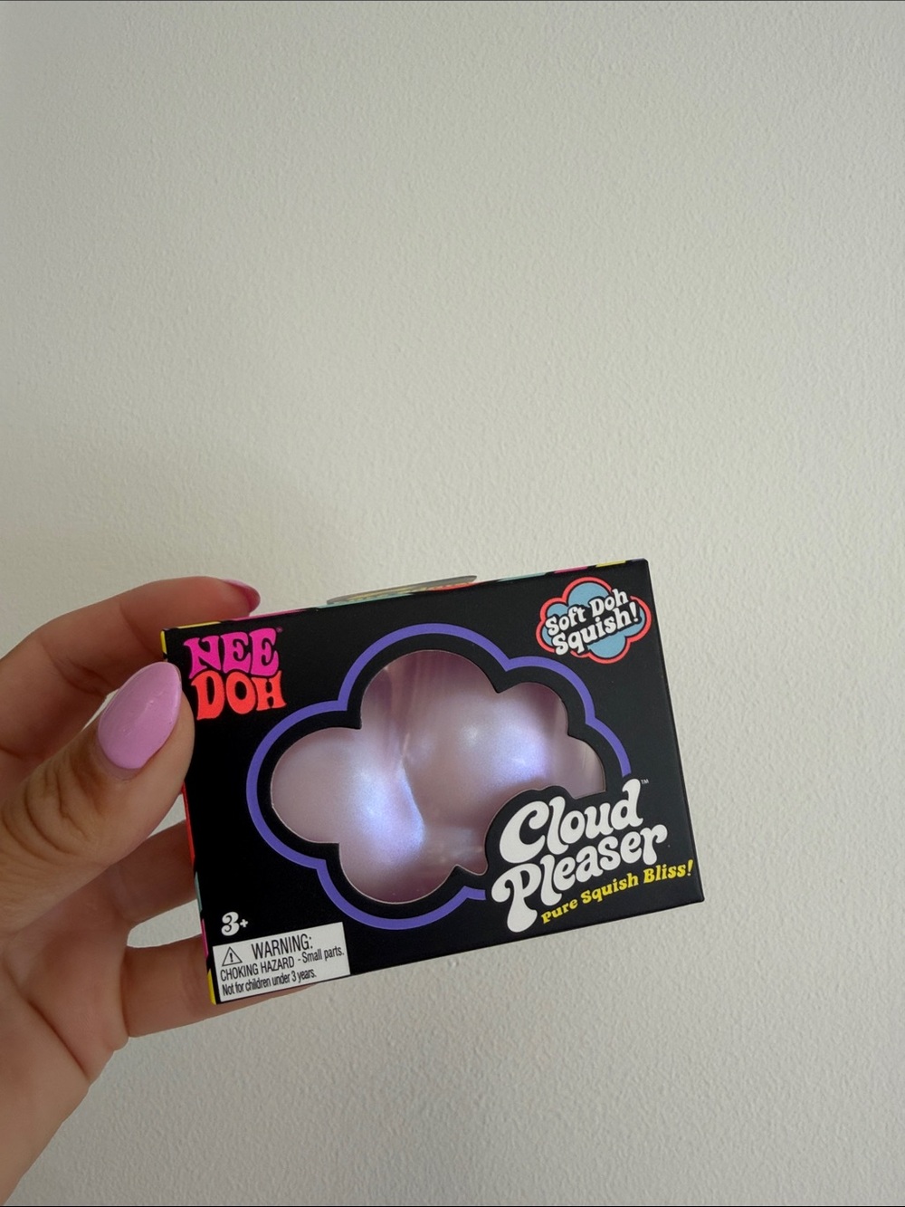 Needoh Cloud Pleaser Soft Squish Toy - Pink